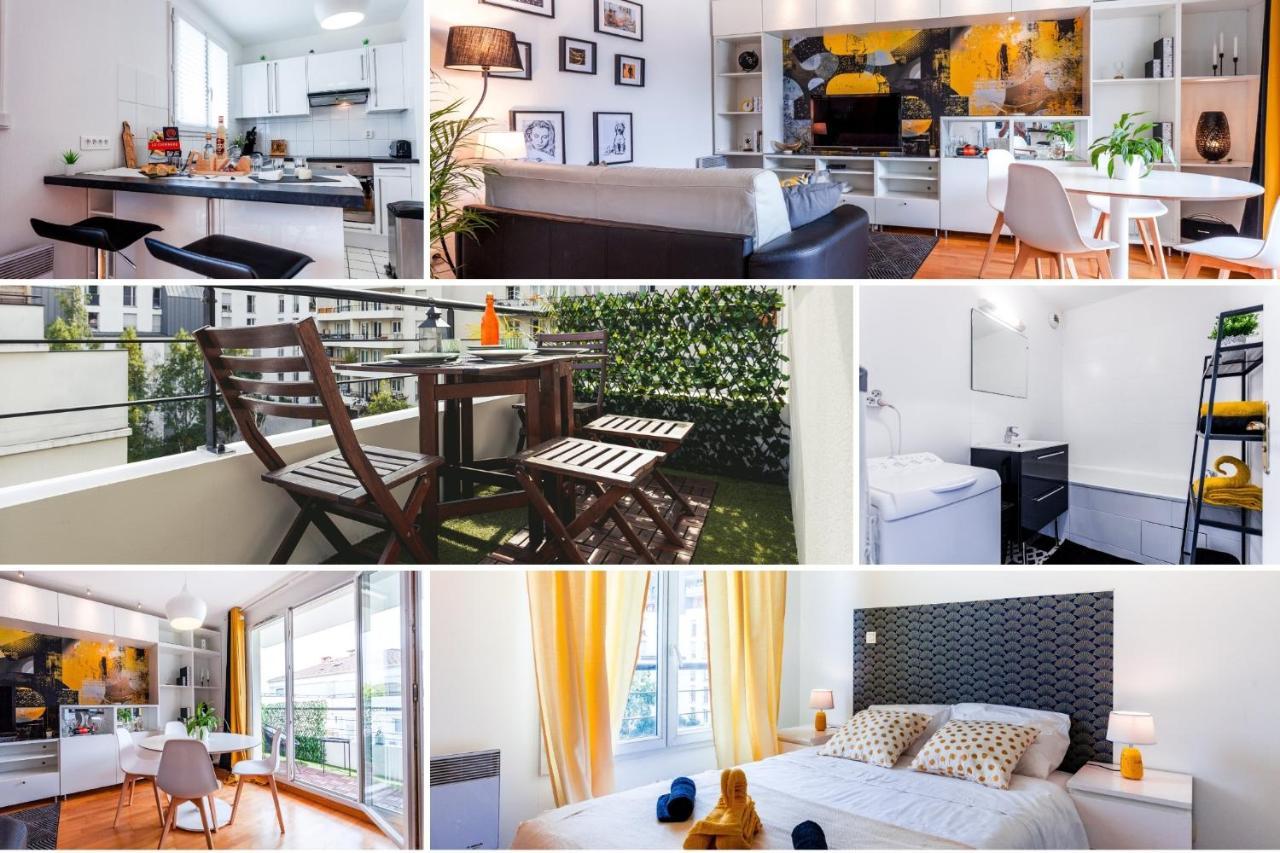 Anja - Top Hote Paris - 6 Personnes Balcon Parking Saint-Denis  Eksteriør billede