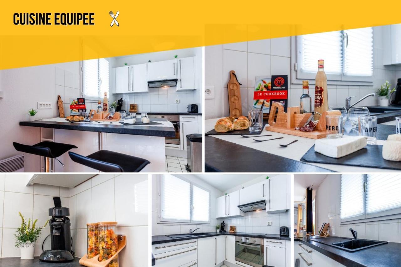 Anja - Top Hote Paris - 6 Personnes Balcon Parking Saint-Denis  Eksteriør billede