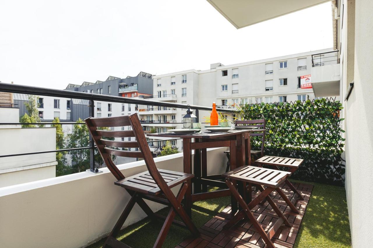 Anja - Top Hote Paris - 6 Personnes Balcon Parking Saint-Denis  Eksteriør billede