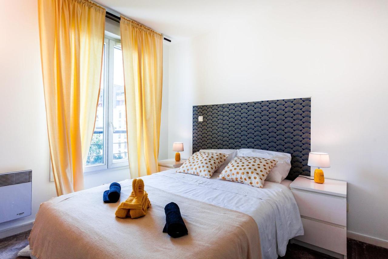 Anja - Top Hote Paris - 6 Personnes Balcon Parking Saint-Denis  Eksteriør billede